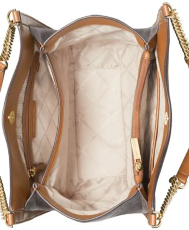 Michael Kors Newbury Medium Chain Detailed Shoulder Bag
