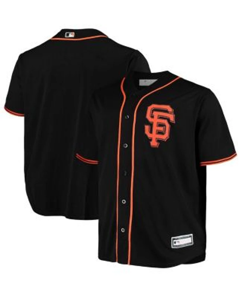 Majestic San Francisco Giants Alternate Baseball Jersey in Black for Men