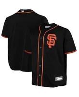 Profile Men's Black San Francisco Giants Big and Tall Alternate Replica  Team Jersey