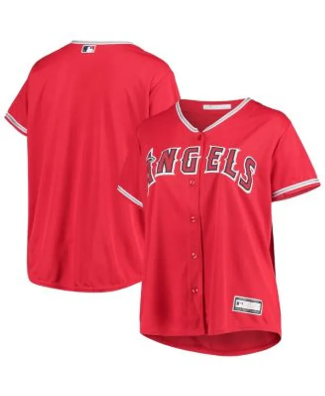 TROUT Los Angeles Angels Toddler Majestic MLB Baseball jersey RED