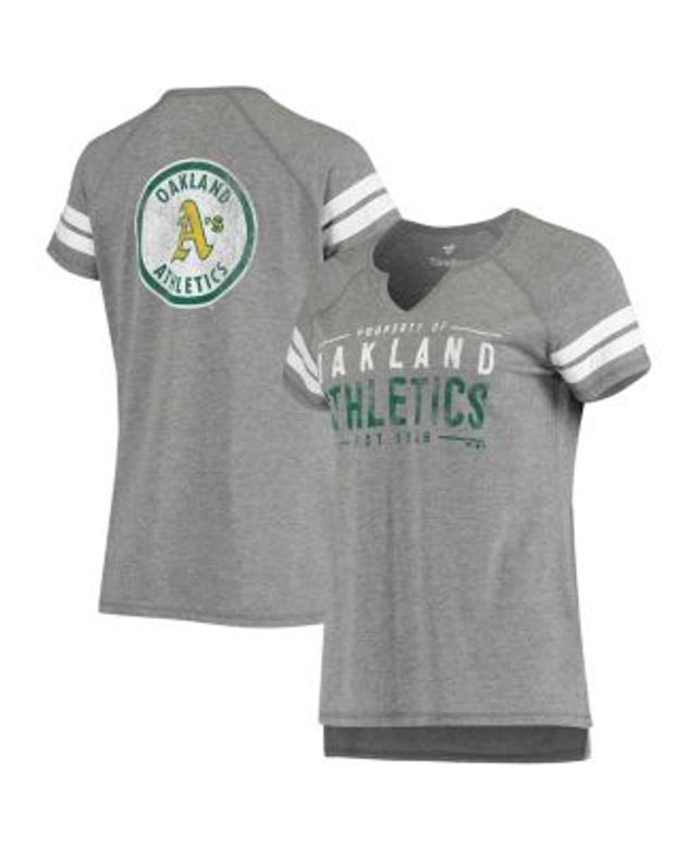 Nike Men's Oakland Athletics Wordmark Raglan T-Shirt - Macy's