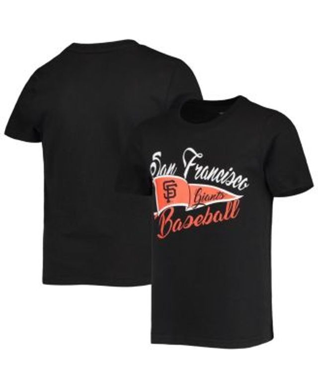 Girls Youth Majestic Buster Posey Pink San Francisco Giants Name & Number  Team T-Shirt