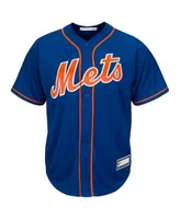 Profile Men's Mike Piazza Royal/Orange New York Mets Cooperstown Collection Player Replica Jersey, Size: 2XB, Blue