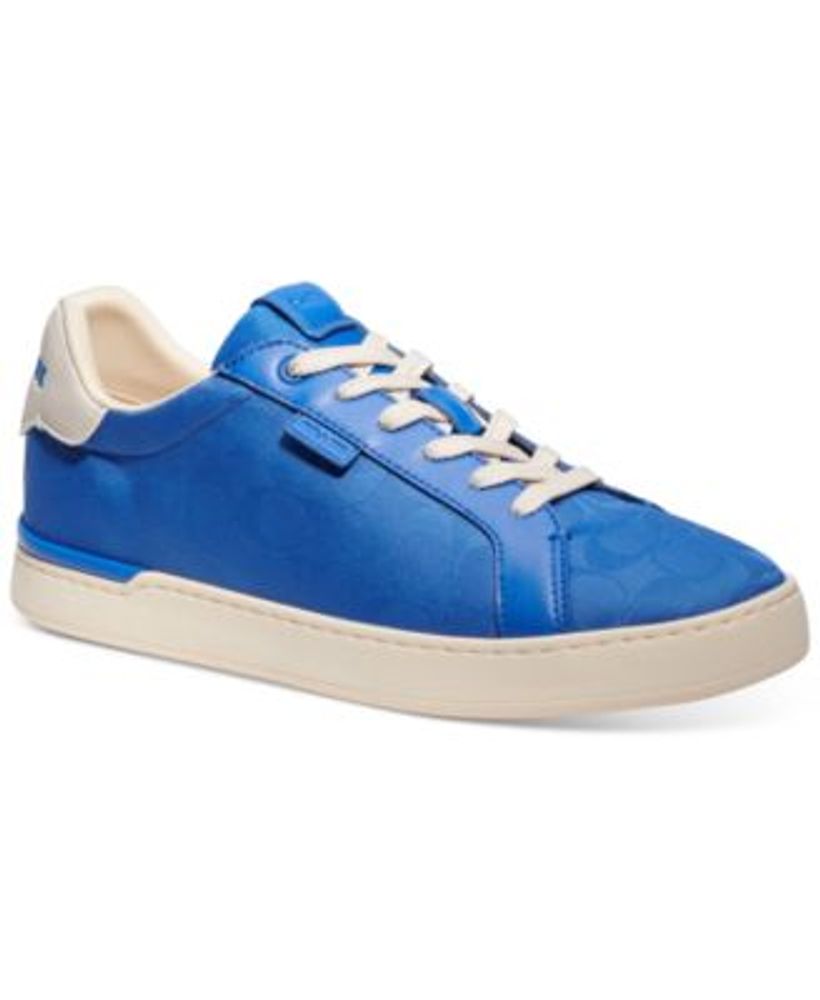 COACH Men's Lowline Signature Lace-Up Low-Top Sneakers | Foxvalley Mall