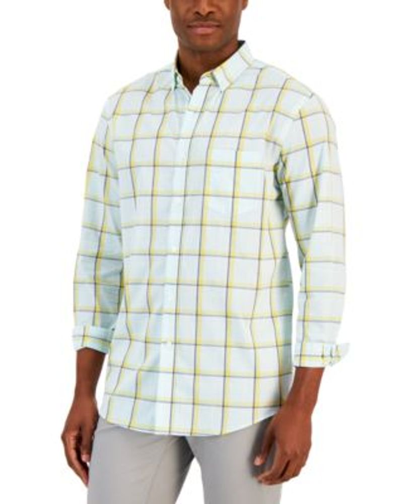 Club Room Men's Cresta Plaid Woven Long 