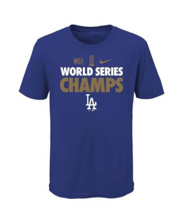 Nike Men's Los Angeles Dodgers 2020 World Series Champ Patch Jersey - Macy's