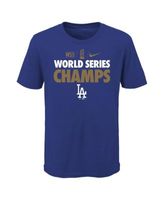 Los Angeles Dodgers Youth Stealing Home T-Shirt - Royal