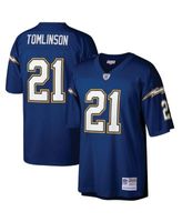 Women's Mitchell & Ness LaDainian Tomlinson Powder Blue Los Angeles  Chargers Legacy Replica Player Jersey