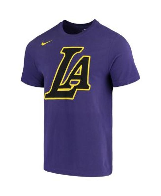 Nike Men's Purple Los Angeles Lakers City Edition Performance T-shirt