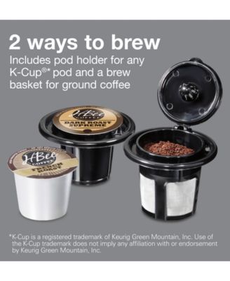 Single-Serve Coffee Maker with 40-oz. Reservoir