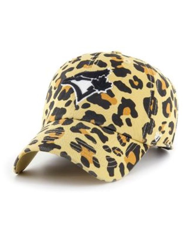 47 Brand Women's Tan Chicago Cubs Cheetah Clean Up Adjustable Hat - Macy's