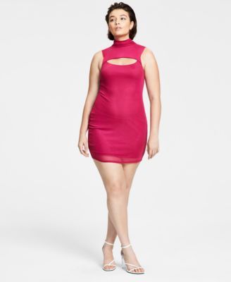 Women's Cutout Mini Dress, Created for Macy's