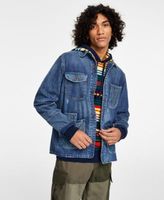 Men's Jake Regular-Fit Mix-Media Chore Jacket, Created for Macy's