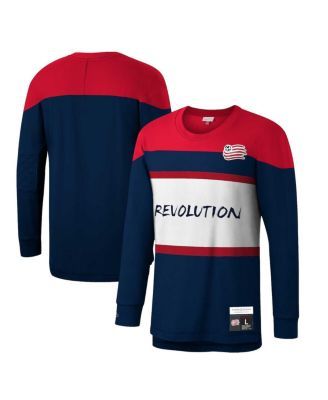 Men's Adidas Blue New England Revolution 2023 Goalkeeper Long Sleeve Replica Jersey