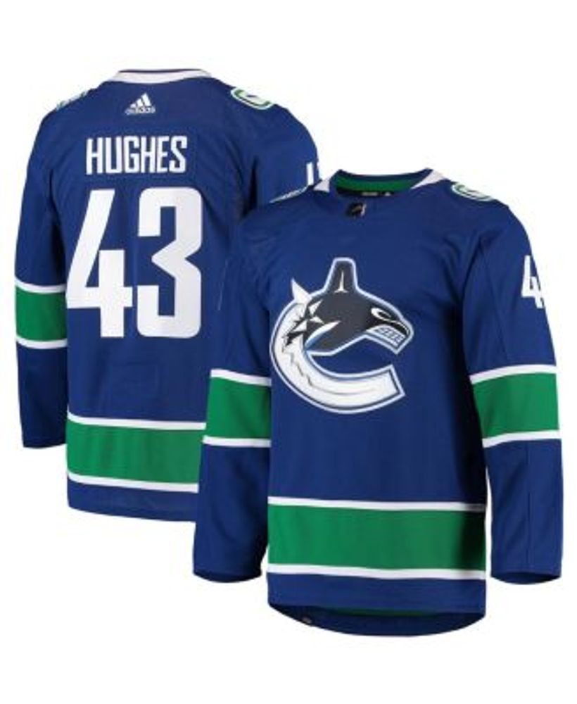 Quinn Hughes Vancouver Canucks adidas Home Authentic Primegreen