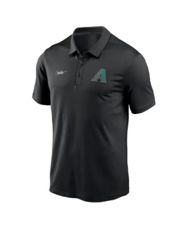 Nike Men's White, Teal Florida Marlins Cooperstown Collection Rewind Stripe  Polo Shirt