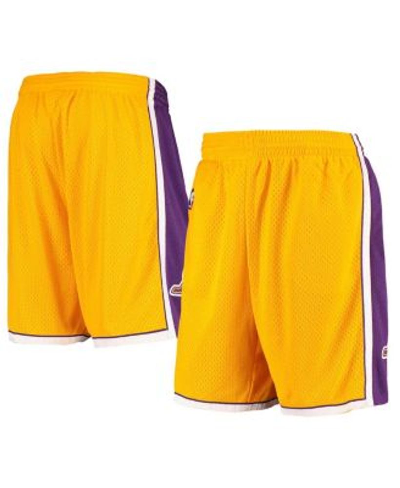 Nike Men's Los Angeles Lakers Icon Swingman Shorts - Macy's