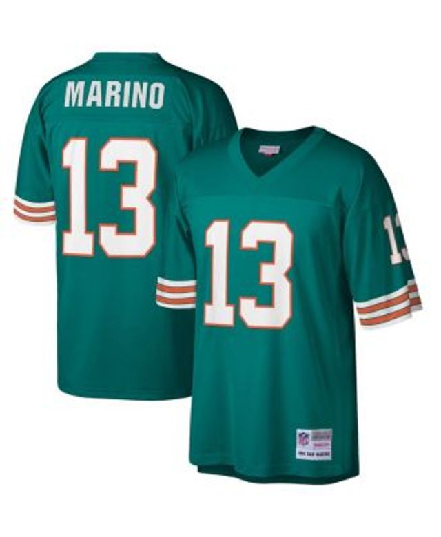 Dan Marino Miami Dolphins Mitchell & Ness Retired Player Name & Number Mesh  Hoodie T-Shirt - Aqua