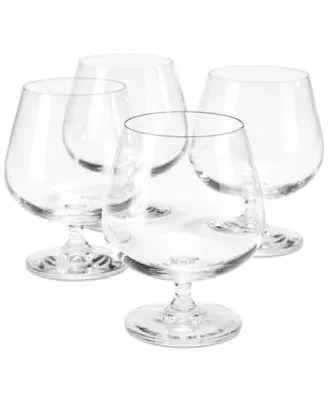 JoyJolt Carre Square Whiskey Glasses, Set of 4 - Macy's