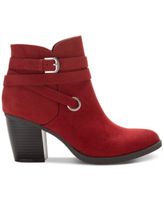 Style \u0026 Co Zolaa Block-Heel Booties 