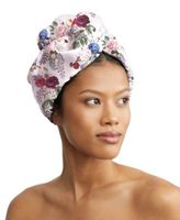 Bridgerton Floral-Print Hair Towel