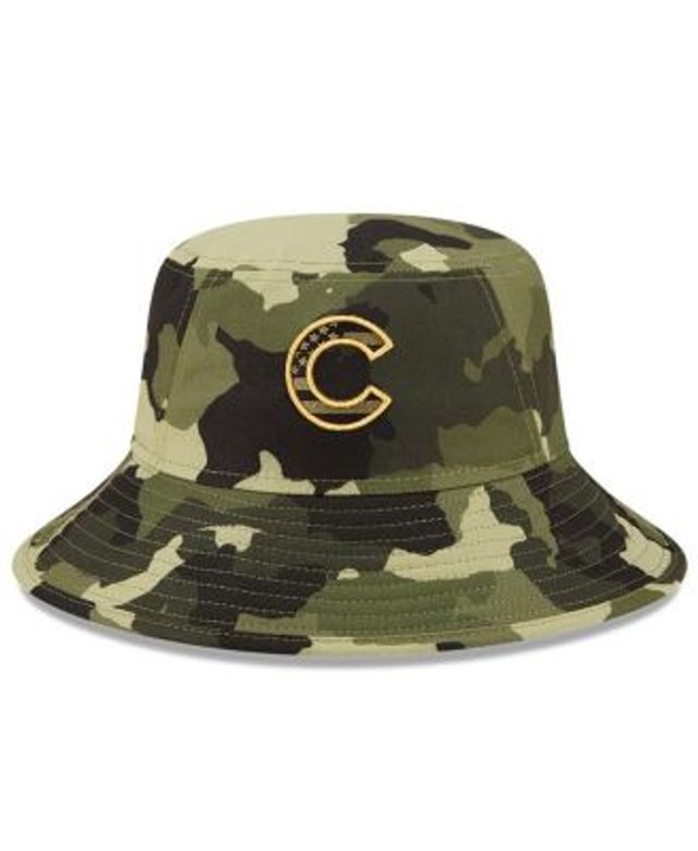 Detroit Tigers New Era MLB Armed Forces Day Bucket Hat - Camo