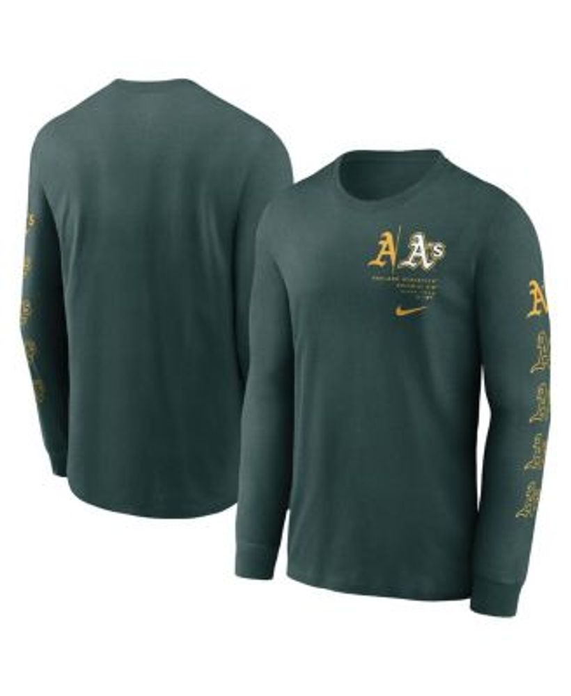 Youth Nike Green Oakland Athletics Authentic Collection Legend