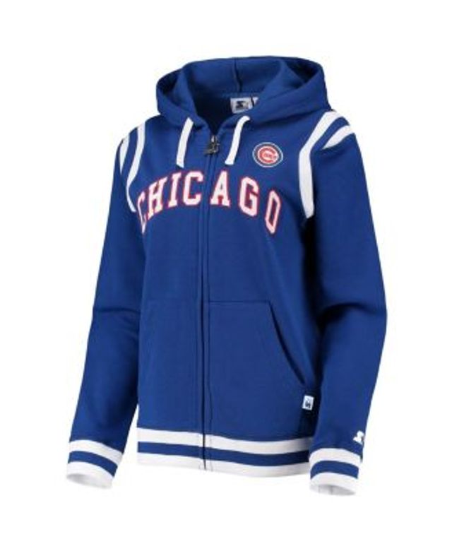 Nike Women's Chicago Cubs Gym Vintage Full-Zip Hoodie - Macy's