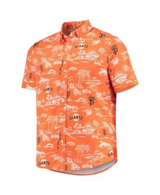 Reyn Spooner Men's Orange San Francisco Giants Kekai Button-Down Shirt