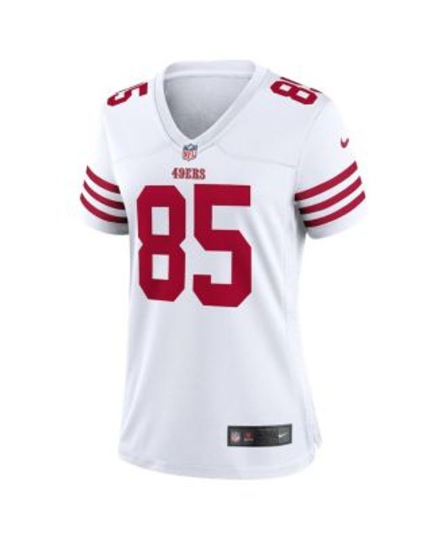 Lids George Kittle San Francisco 49ers Nike Women's Atmosphere Fashion Game  Jersey - Gray