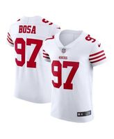 Nike Men's Nick Bosa White San Francisco 49ers Vapor Elite Jersey