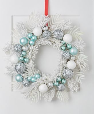 Pastel Prism Wreath Wall Decoration with Plastic Balls, Created for Macy's