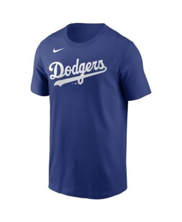 Men's Los Angeles Dodgers Freddie Freeman Nike Black Name & Number T-Shirt