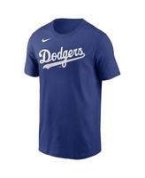 Men's Los Angeles Dodgers Clayton Kershaw Nike Black Name & Number T-Shirt