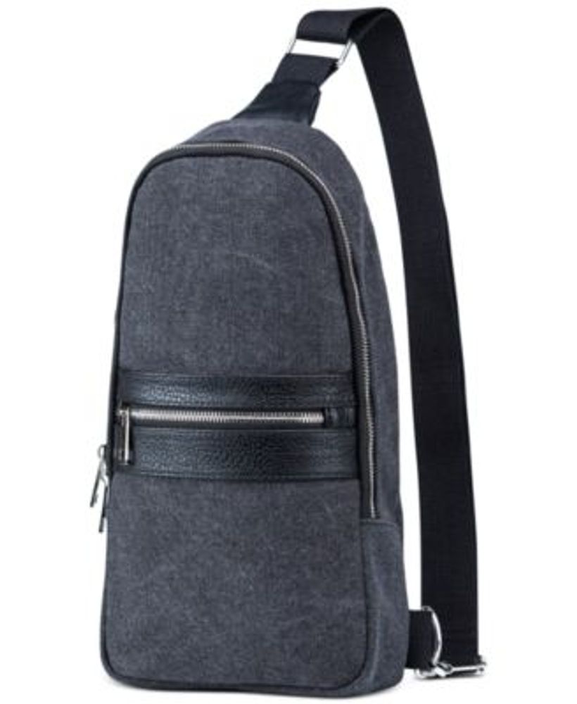 Men's Canvas Sling Backpack