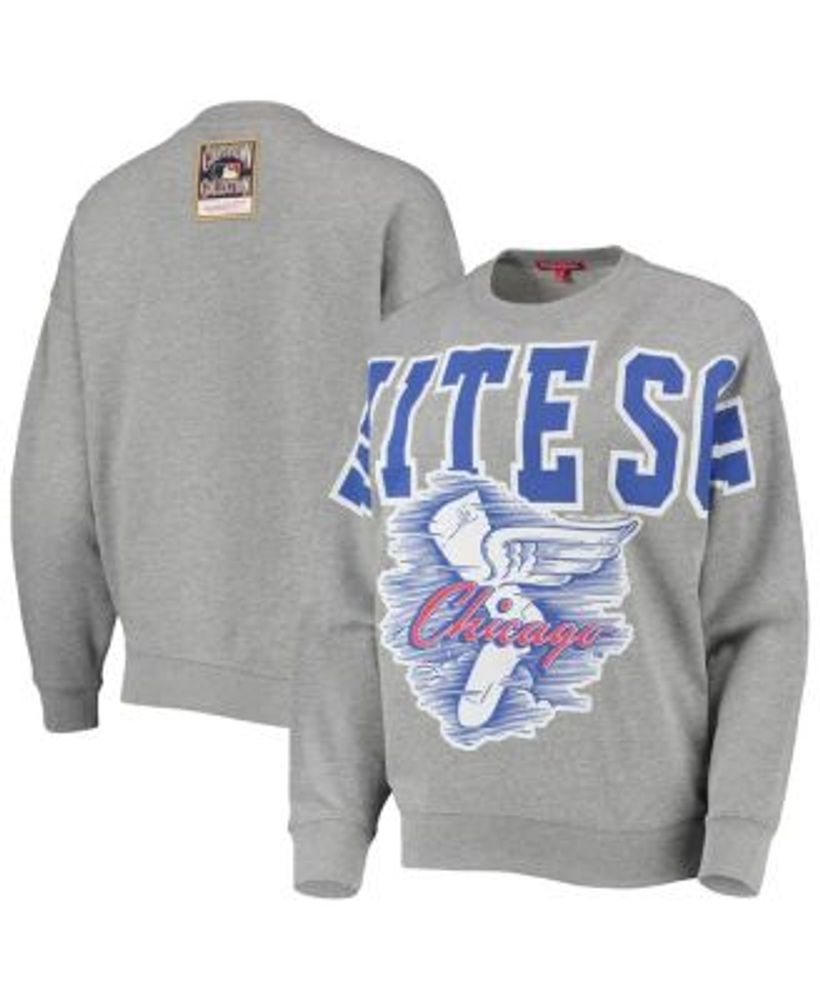 Mitchell & Ness Women's Heathered Gray Chicago Cubs Cooperstown