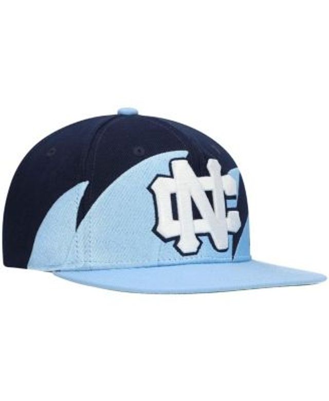 Mitchell & Ness Navy North Carolina Tar Heels Team Pinstripe Snapback Hat