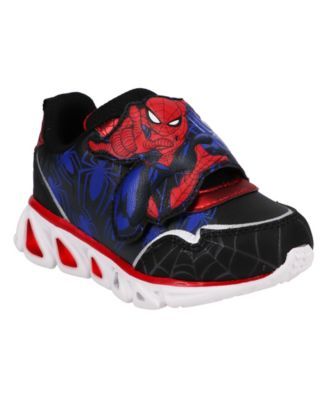 Marvel Toddler Kids Spider-Man Stay-Put Closure Light-Up Casual Sneakers from Finish Line