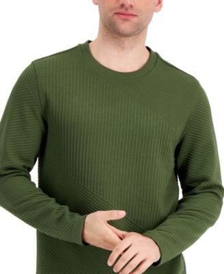 Men's Directional Ribbed Sweater, Created for Macy's