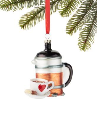 Holiday Lane Foodie and Spirits Coffee and Dessert Ornament, Created for Macy's