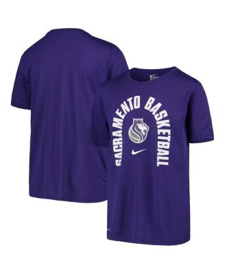 Youth Boys Purple Sacramento Kings Arch T-shirt