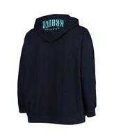 Profile Women's Heather Royal St. Louis Blues Plus Size Fleece Pullover Hoodie