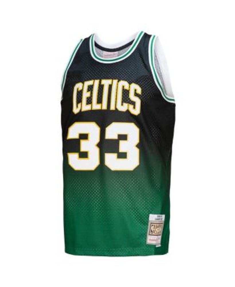 Boston Celtics Larry Bird 1985 Swingman Jersey By Mitchell and Ness - Kelly  Green - Mens