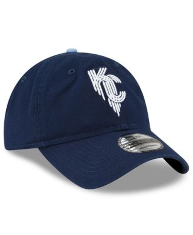 Men's '47 Light Blue Kansas City Royals Area Code City Connect Clean Up Adjustable Hat