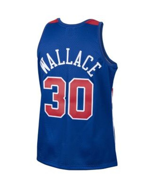 Men's Mitchell & Ness Bernard King Red Washington Bullets 1990-91 Hardwood Classics Swingman Jersey