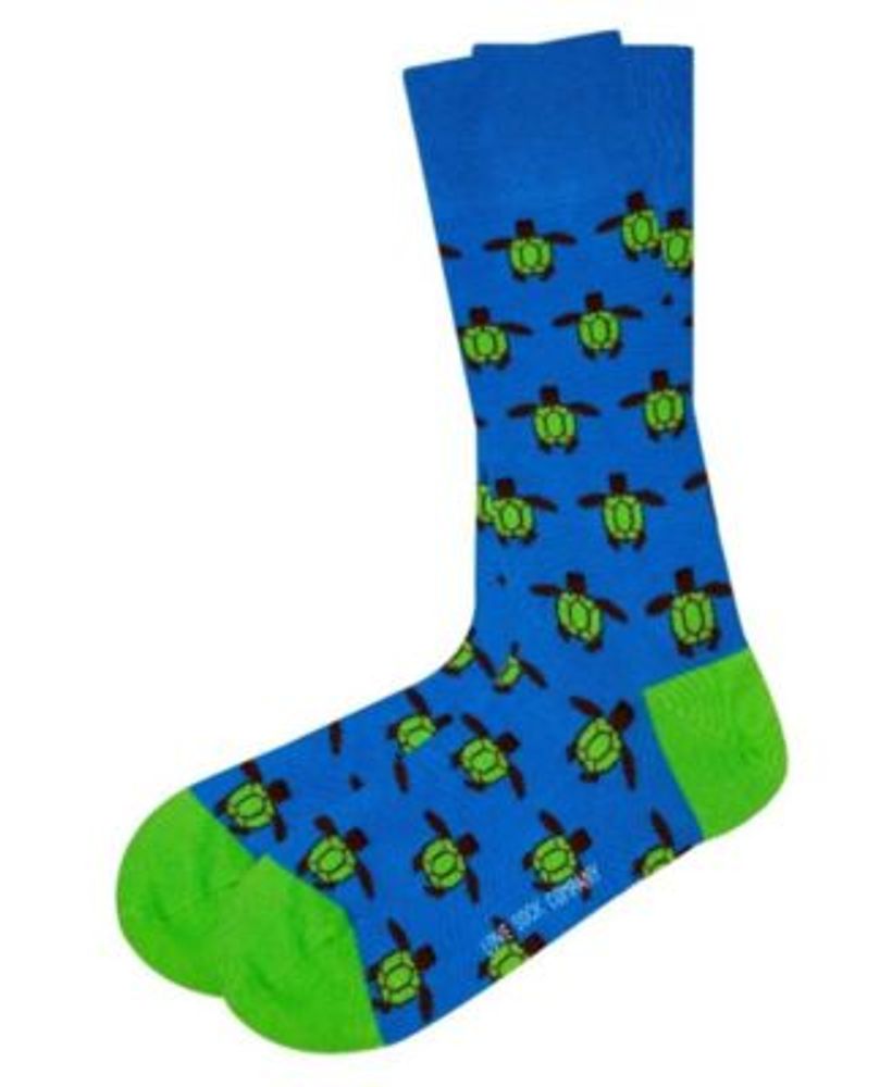 Men's Turtle Novelty Crew Socks