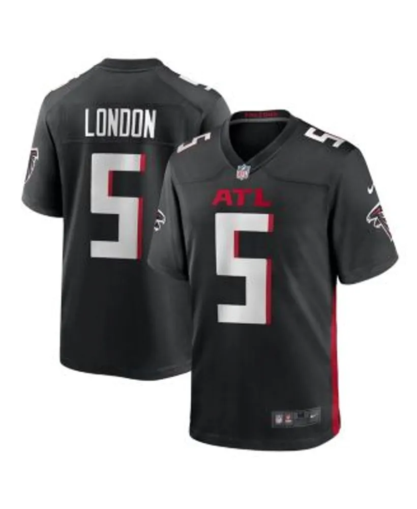 Nike Men's Drake London Black Atlanta Falcons 2022 NFL Draft First Round  Pick Game Jersey