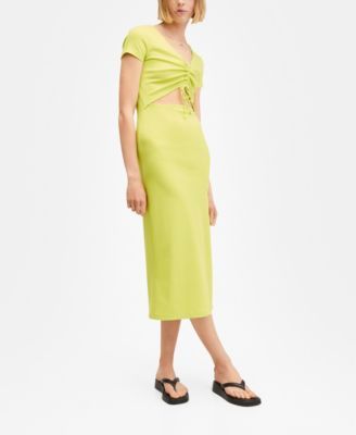 Women's Side Slit Knit Dress