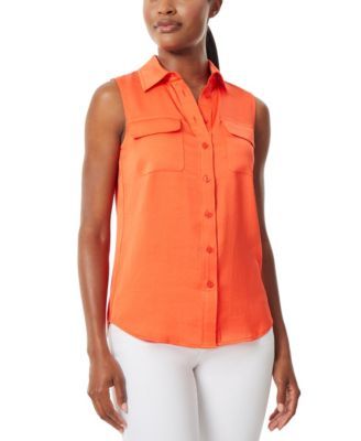 Women's Sleeveless Utility Blouse