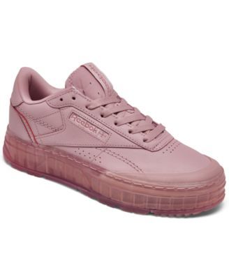 Women's Club C Double Geo Casual Sneakers From Finish Line